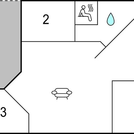 3 Bedroom Cozy In Feriehus *